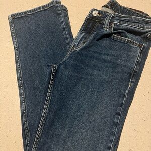 Men's Straight Jeans in Deep Blue
